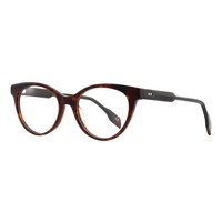 Monturas de Gafas Ópticas de Acetato Laminado, Diseño de Moda de Lujo para Mujer, Ligeras, con Logotipo Personalizado de Mariposa, Gran Venta