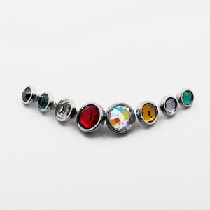 Hot Bán Kim Cương Kim Loại Đầu Tròn Quần Áo Đinh Tán Đầu Duy Nhất Đinh Tán Cho Jean - Product Image 6