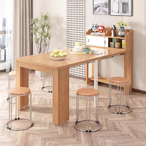 Sala da pranzo multifunzionale di alta qualità espandi il tavolo da pranzo allungabile in legno per mobili - Product Image 5