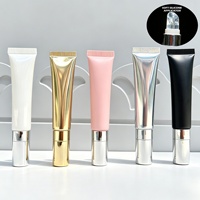 Vente en gros de tubes de gloss à lèvres en silicone personnalisables avec logo, couleurs DIY, gloss à lèvres mat et brillant, applicateur en silicone pour gloss à lèvres