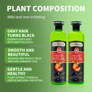 Colorante imperatore fabbrica all'ingrosso estratto di frutta naturale colorante <span class=keywords><strong>per</strong></span> <span class=keywords><strong>capelli</strong></span> copre rapidamente i <span class=keywords><strong>capelli</strong></span> grigi senza macchiare la pelle 500ml * 2 - Product Image 3