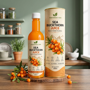 Jus d'argousier 500ml Pressé à froid Naturel Soutien immunitaire Liquide oral - Product Image 1