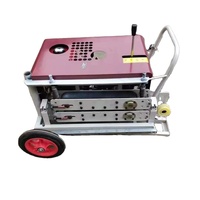 Machine de pose de fibres optiques, tracteur de câbles automatique 7,5 kW pour tirer les câbles et les tiges de guidage en fibre de verre