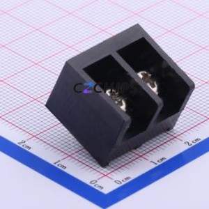 HB9500-9.5-2P Barrier Terminal Block Through hole Component (THT),P=9.5mm Connector Three Sides 9.5mm 1x2P Straight Pin - Product Image 1