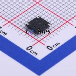 TJ-4A10QR3 Tactile Switch SMD Switch Single Pole Single Throw Round Button 1N Vertical Mount - Product Image 2