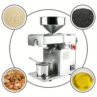 Presse à huile à contrôle de température numérique, chauffage à 360 degrés, huile pure sans produits chimiques pour la santé, DIY, 10 kg/h, 220 V