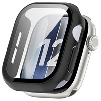Étui de protection en verre trempé pour Apple Watch S12, protection d'écran pour Apple Watch 42 mm 46 mm, coque pour Apple Watch