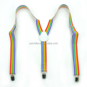 สายรุ้งพิมพ์ Y กลับ Suspenders - Product Image 3