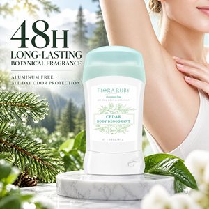 Desodorante de extracción de plantas, desodorante en barra eficaz de larga duración, sin residuos blancos, sin aluminio, adecuado para mujeres y hombres - Product Image 2