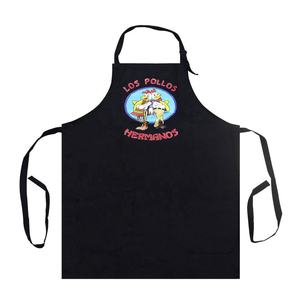 Wholesale <b>Chef</b> Cooking Kitchen Bib Aprons Custom Restaurant <b>Dish</b> Washing Pocket Unisex Adjustable Strap Barbecue European Style - Product Image 4