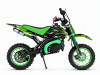 Mini-moto tout-terrain pour enfants Yaztor, moto à essence à démarrage manuel, pour loisirs familiaux, plusieurs options de couleurs, en stock aux États-Unis