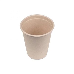 Vaso Desechable de Caña de Azúcar TM-C007 Ecológico 100% Biodegradable de 8 oz/250 ml para Cafeterías y Tiendas de Café - Product Image 2