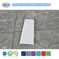 Profilé d'extrusion en PVC rigide pour rebord de fenêtre, conception multi-chambres creuses