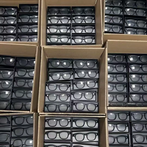 Lunettes de soleil intelligentes à monture épaisse et facettes rondes avec caméra, audio sans fil, technologie UV400, audio à oreille ouverte, pour la conduite en extérieur - Product Image 5