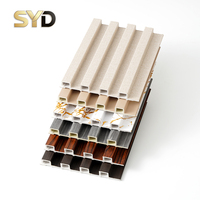 Revestimiento de Pared Acanalado de PVC Pima Moderno - Impermeable, Insonorizado, Resistente al Fuego, Aislamiento Térmico, Ecológico, Modelo PW 20530 para