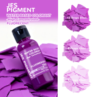 TIMESRUI Vente en gros 55ml Pigment liquide concentré à base d'eau pour ciment/plâtre, colorants néon/fluorescents, artisanat DIY