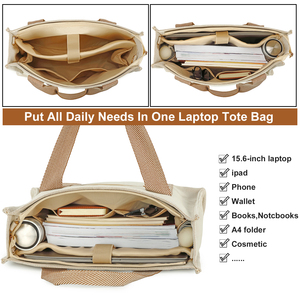 <span class=keywords><strong>Borsa</strong></span> a <span class=keywords><strong>tracolla</strong></span> per Laptop da 15.6 pollici su misura 2024 alla moda <span class=keywords><strong>borsa</strong></span> con <span class=keywords><strong>borsa</strong></span> pochette per insegnanti di lavoro - Product Image 4