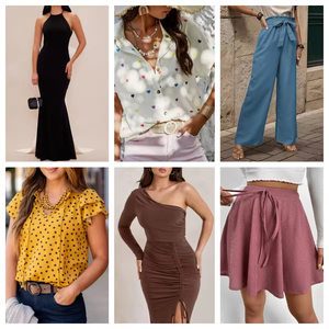 Vêtements en gros pour femmes : Tops décontractés, maillots de bain, robes, shorts – Assortiment varié à prix réduits, livraison aléatoire - Product Image 4