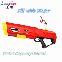 Pistolet à eau en plastique de 57 cm et 22.44 pouces, à longue portée, jeu de tir, été, plage, piscine, jouet pour enfants