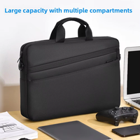 Sac à main pour homme de grande capacité, sac messager léger, sac bandoulière pour ordinateur portable, sacoche de travail pour le travail et le bureau