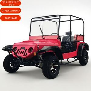 Véhicule utilitaire mini-jeep électrique classique pour l'aventure tout-terrain en plein air, avec éclairage LED, 2/4/6 places, homologué CE - Product Image 4