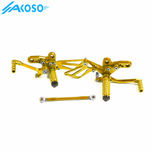 Akoso CNC ชุดที่วางเท้าหลังรถจักรยานยนต์, ชุดที่วางเท้าแบบปรับได้สำหรับ Suzuki <span class=keywords><strong>Hayabusa</strong></span> GSXR1300R <span class=keywords><strong>Gen3</strong></span> 2021-2024 - Product Image 5