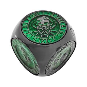 Logo personnalisé Jeu de table à 6 faces Dés polyédriques en métal 7-en-1 pour RPG & DND Dungeons <span class=keywords><strong>Dragons</strong></span> Series Six Promotions - Product Image 5