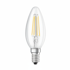 Lampada a Candela in Cristallo LED Dimmerabile E14 4.8W 4000K (Osram 434943) - Product Image 2
