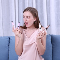 Groothandel Mini Elektrische Gezichtsmassager Pen Schoonheidsverzorging Tool Voor Anti-Aging Rimpel Verwijdering Vibrerende Oogmassageapparaat