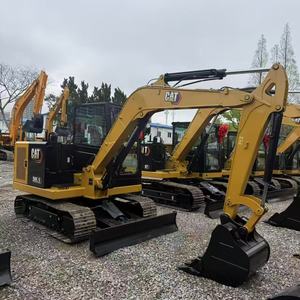 รถขุดขนาดเล็ก CAT305.5 รุ่นใหม่ ขายดี รถขุดไฮดรอลิก 5.5 ตัน รถขุดตีนตะขาบ Caterpillar Cat305.5 รถขุดขนาดเล็ก - Product Image 1