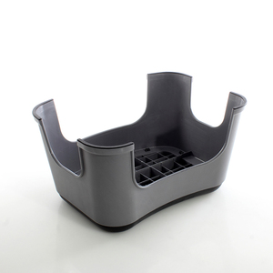Sgabello per piedistallo portatile a scala singola da 300 libbre da 9.5 pollici in plastica a collo alto 1 passo sgabello per cucina bagno - Product Image 4