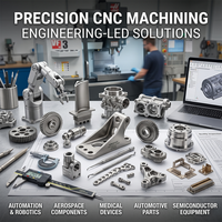 Pièces tournées CNC en aluminium, fournisseur de services d'usinage sur mesure, composants de haute précision pour l'automatisation industrielle, pièces de robots OEM ±0,01 mm
