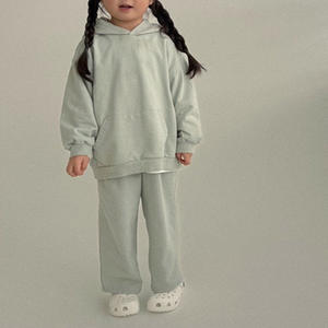 Set di Abbigliamento Autunnale per Bambini in Cotone, <span class=keywords><strong>Felpa</strong></span> con Cappuccio a Maniche Lunghe e <span class=keywords><strong>Pantaloni</strong></span> per Bambini e Bambine, Completo 2 Pezzi - Product Image 2