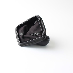 Pomo de palanca de cambios para coche, negro y plateado, 5 6 velocidades, ajuste ergonómico para Skoda SvW - Product Image 5
