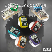 Compteur numérique LCD portable à piles, modèle 1016, pour usage industriel, avec mémoire de données de 1 an, en plastique, cadeau du Ramadan
