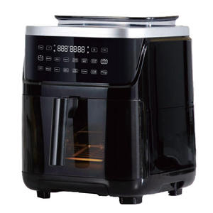 Freidora de Aire Doble con Pantalla LED Táctil Transparente, 1700W, Acero Inoxidable, Control Digital Visible, Sin Aceite, 6L - Product Image 4