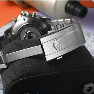 Saint Martin 40mm Diver <b>Chronograph</b> <b>Automatic</b> Watch Men's China Peacock SL-4801 Luminous Sapphire Waterproof 20Bar SN0118G-JS - Product Image 3
