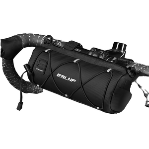 Bolsa de Manillar Delantera para Bicicleta BELIROW, Personalizada, para Ciclismo al Aire Libre, Impermeable, de Nailon, con Correa Ajustable, 5L/2L - Product Image 1