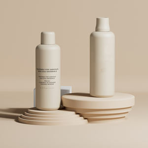 Matériaux d'emballage cosmétique durables de grande capacité, flacons et pots en plastique pour shampooing et gel douche, solutions personnalisées OEM/ODM - Product Image 3