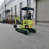 Nouvelle mini-excavatrice hydraulique haute capacité 1,8 tonne EPA sur chenilles, livraison gratuite, pour travaux de terrassement agricole et de jardinage