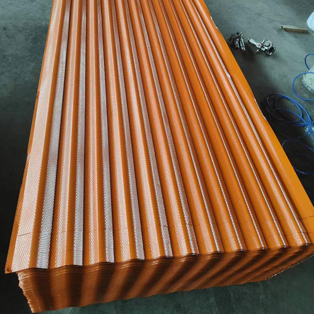 Corrugated Wall Cladding Sheet Lightweight Waterproof Design