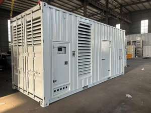 UKPerkings 800kW Générateur diesel silencieux ATS 50/60Hz Fréquence 220V nominale 230V/12V Sortie à <span class=keywords><strong>courant</strong></span> continu triphasé - Product Image 5