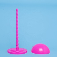 Support de perruque en plastique, porte-chapeau, porte-perruque en forme de champignon