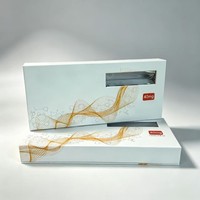 Boîte en carton rigide personnalisable avec fenêtre transparente pour stylo à insuline, emballage OEM/ODM