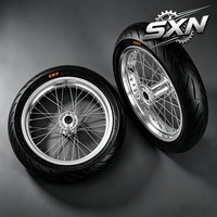 Kit de roues Supermoto en aluminium CNC de 17 pouces pour Sur-Ron Light Bee Talaria XXX X3 MX3 MX4 MX5, pneus avant et arrière pour la route