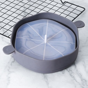 Molde para Palomitas de Maíz Clásico Redondo de Silicona de Grado Alimenticio para Microondas con Tazón Plegable y Tapa, Multifuncional para Fiestas y Cocina - Product Image 5