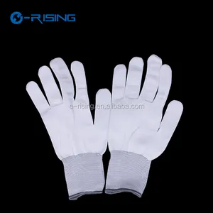Polyester Seamless Knitted Fabric Gloves for No Coating glove liner