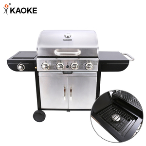 KAOKE 25 pollici CE tedesco barbecue Grill Outdoor <span class=keywords><strong>in</strong></span> acciaio inox barbecue Grill a Gas produttore fornello a Gas con Grill - Product Image 1