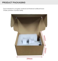 Sensor 4 en 1, Anemómetro Ultrasónico, Detector de Velocidad del Viento, Temperatura y Humedad, Protección IP65, Rango de Temperatura Operativa de -20°C a 70°C
