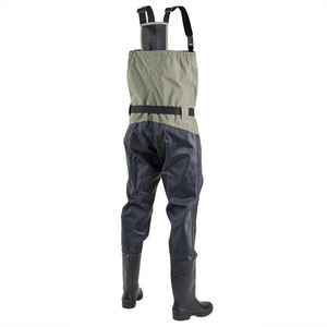 Waders imperméables avec bottes intégrées pour la <span class=keywords><strong>pêche</strong></span> à la mouche et la chasse, pour hommes et femmes - Product Image 3